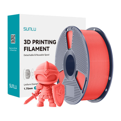 Sunlu PLA+ filaments (ķiršu sarkans)