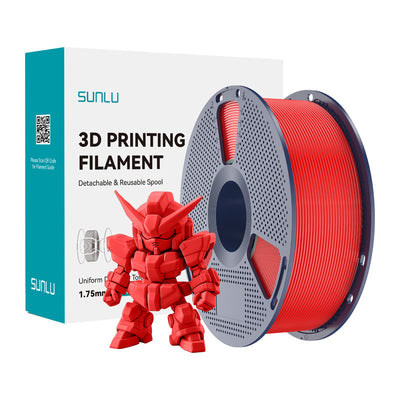 Sunlu PLA+ 2.0 Filaments (sarkans)