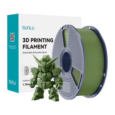 Sunlu PLA+ 2.0 filaments (Olīvu krāsā)