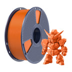 Sunlu PLA+ 2.0 filaments (saulaini oranžā krāsā)