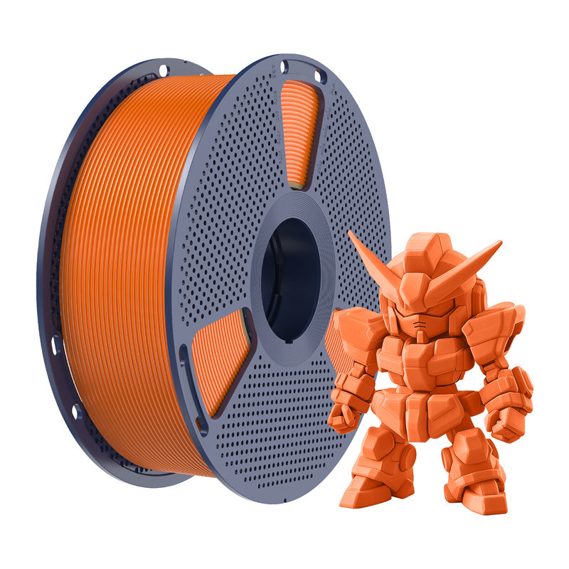 Sunlu PLA+ 2.0 filaments (saulaini oranžā krāsā)