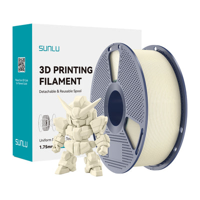Sunlu PLA+ 2.0 Filaments (Ziloņkaula krāsas)