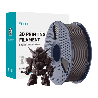 Sunlu PLA+ 2.0 filaments (Grauzdēts rieksts)