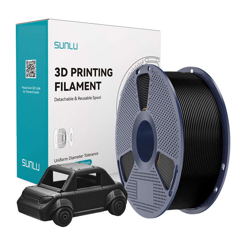 Sunlu PETG filaments (melns)