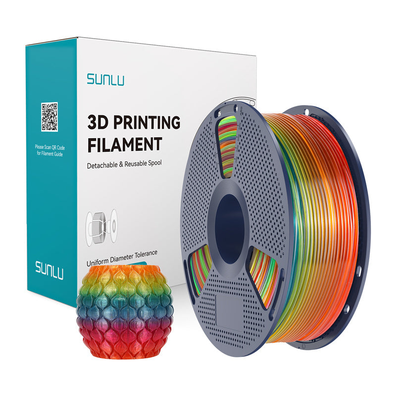 Sunlu PLA caurspīdīgs (varavīksnes) 01 filaments