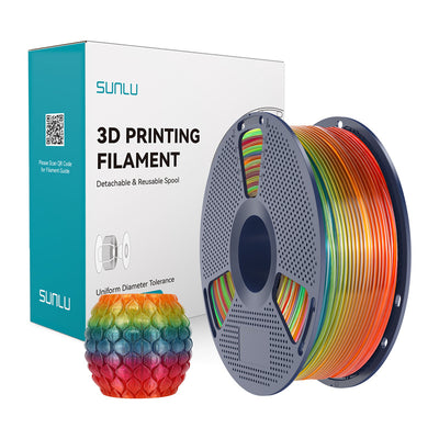 Sunlu PLA caurspīdīgs (varavīksnes) 01 filaments
