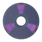 Sunlu PLA+ zīda duālās krāsas filaments (sarkans un zils)