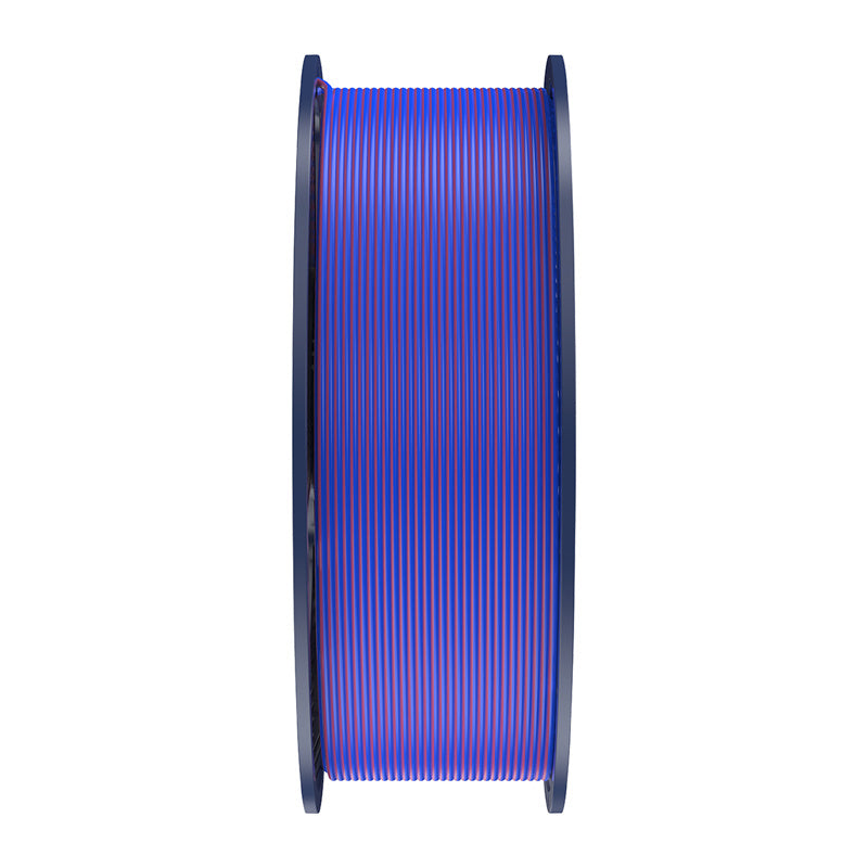 Sunlu PLA+ zīda duālās krāsas filaments (sarkans un zils)