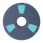 Sunlu PLA+ zīda duālās krāsas filaments (zili-zaļš)