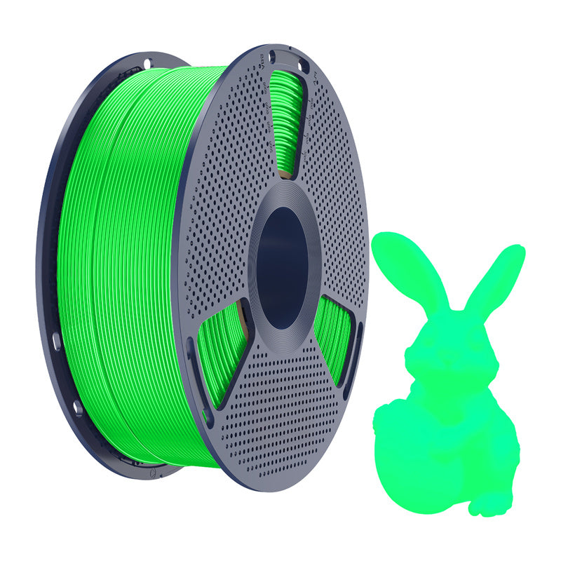 Kvēldiegs Sunlu PLA Glow In The Dark (zaļš)