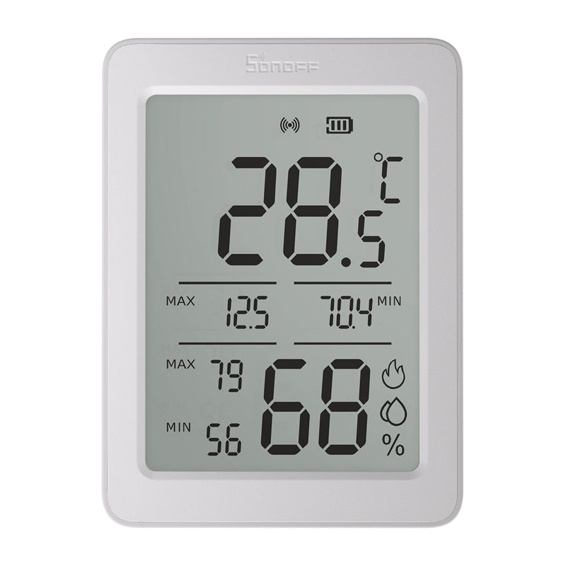 Sonoff AirGuard TH SNZB-02DR2 ZigBee LCD temperatūras un mitruma sensors