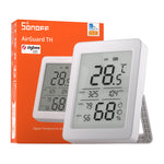 Sonoff AirGuard TH SNZB-02DR2 ZigBee LCD temperatūras un mitruma sensors
