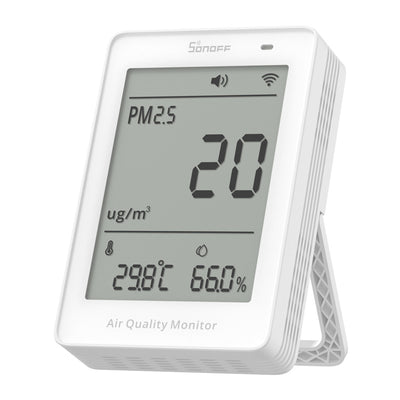 Sonoff AirGuard PM2.5 SAWF-07P WiFi LCD gaisa kvalitātes monitors
