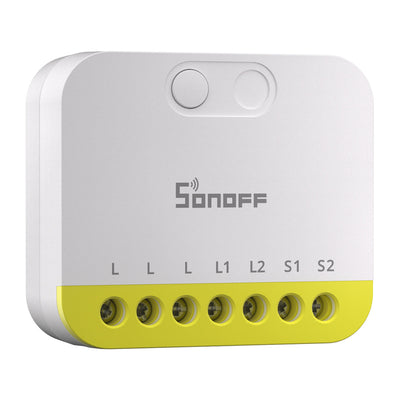 Divu kanālu mini slēdzis bez N Sonoff MINI-ZB2GS-L ZigBee
