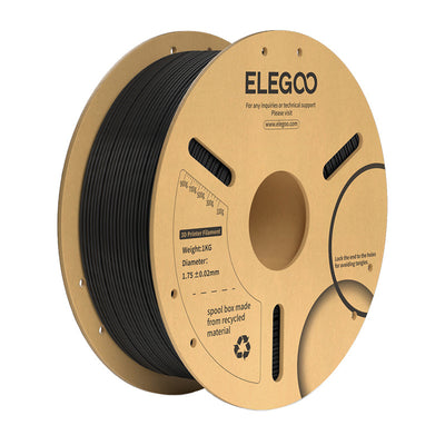 ELEGOO PLA+ kvēldiegs (melns)