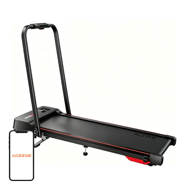 ACEZOE UTRAI P12 Foldable Electric Treadmill (Black and Red)
