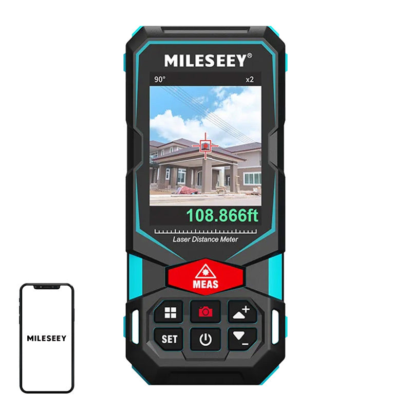 Mileseey S7 lāzera tālmērs ar 100 m kameru