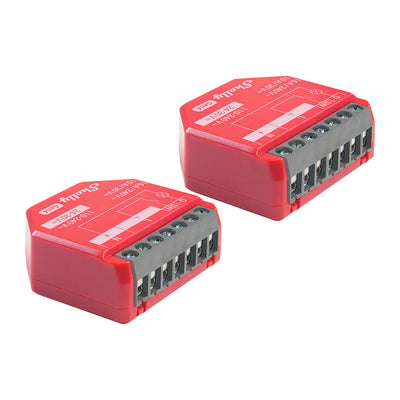 2 Shelly 1PM Gen4 Zigbee/Matter kontrolieru komplekts