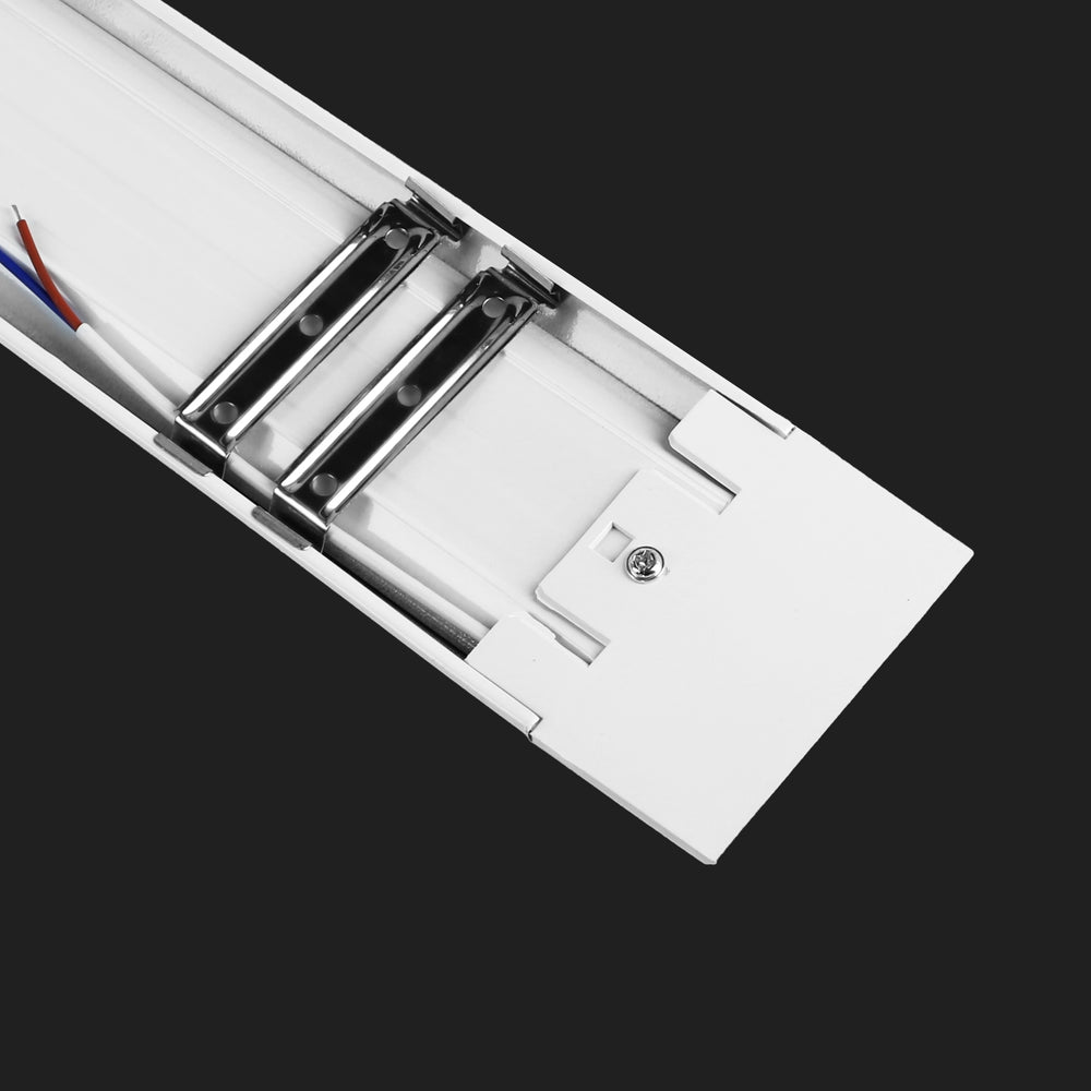 LED lampa 36W 120cm Virsmas montāžas griestu lampa garāžai, darbnīcai, 4000K 4 gab
