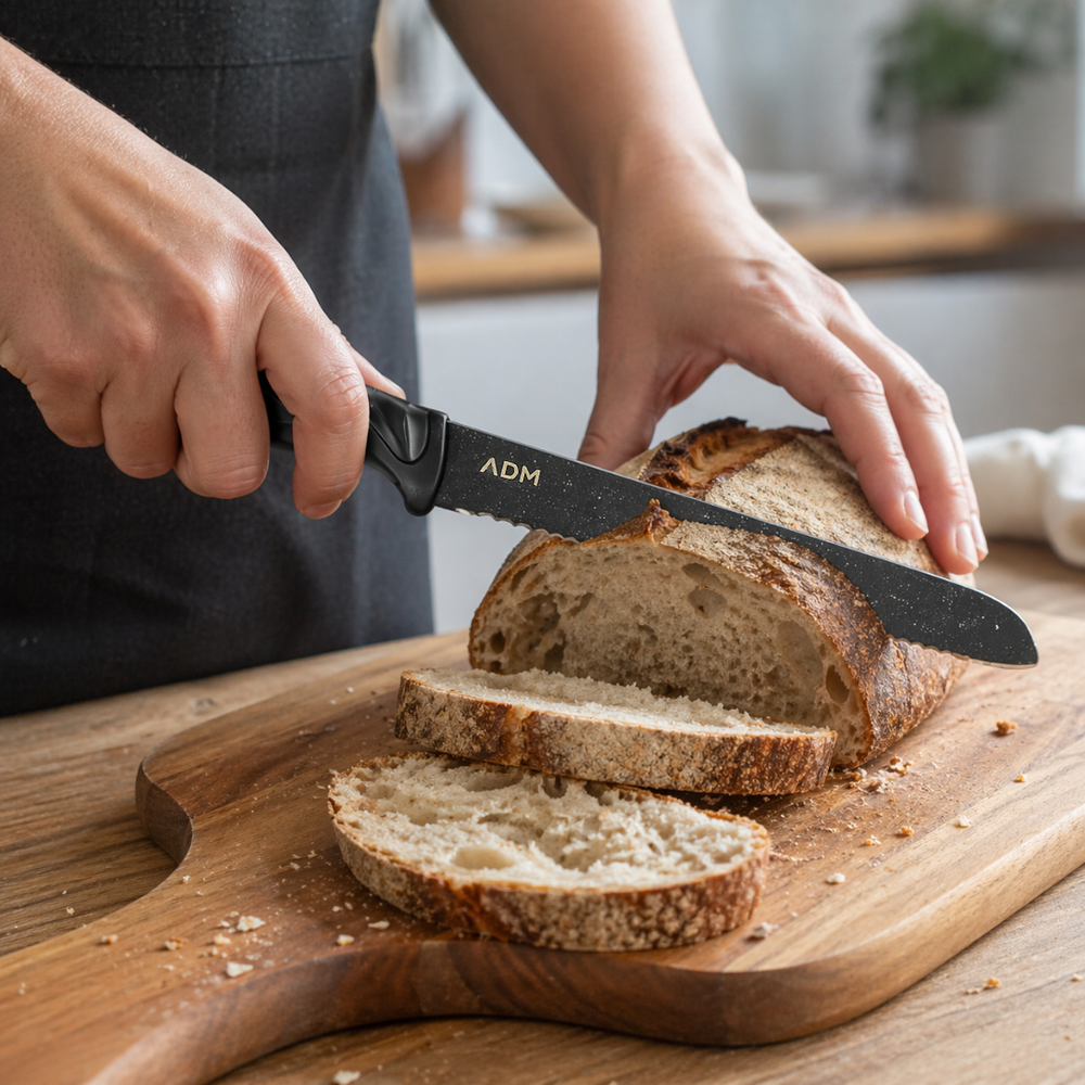 ADM Ceramic kitchen 6-Piece Knife Set, SKU: 7063