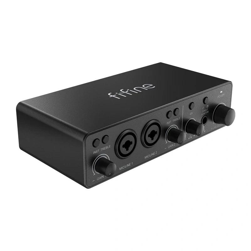 Fifine Ampli3 Audio Interface (Black)