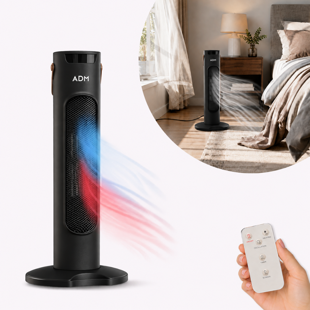 ADM Air Blower with Cool Fan & Heating Modes | Oscillation | 1500W, SKU: 6062