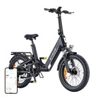ENGWE L20 3.0 BOOST 250W 20" elektriskais velosipēds (melns)