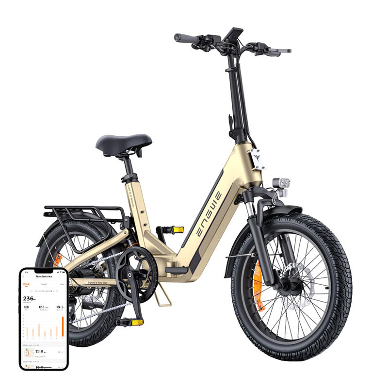 ENGWE L20 3.0 BOOST 250W 16" elektriskais velosipēds (zelts)