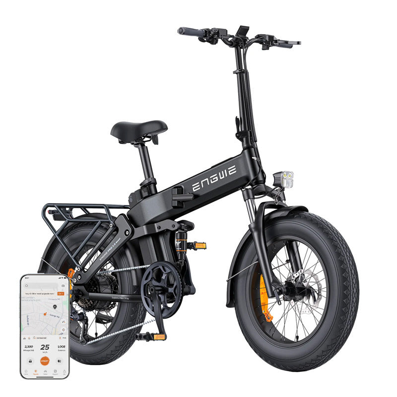 ENGWE PRO 3.0 BOOST 250W 20" elektriskais velosipēds (melns)