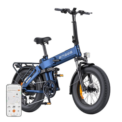 ENGWE PRO 3.0 BOOST 250W 20" elektriskais velosipēds (zils)