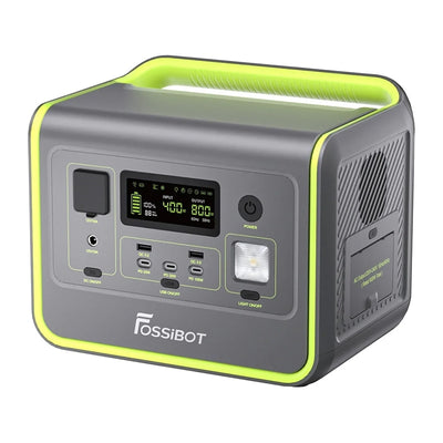 FOSSIBOT F800 800W uzlādes stacija (zaļa)