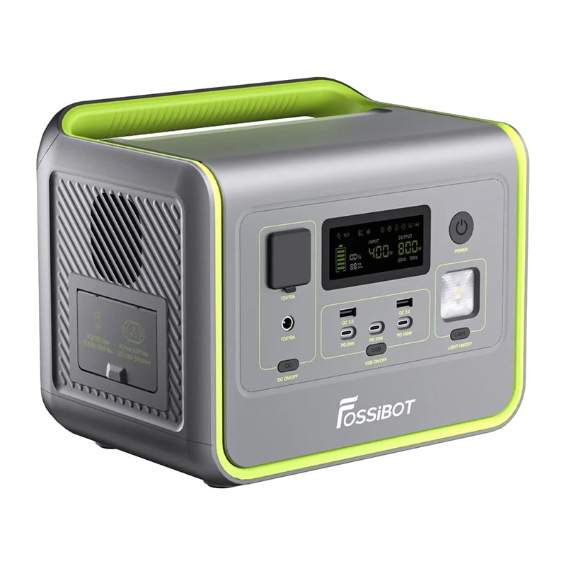 FOSSIBOT F800 800W uzlādes stacija (zaļa)