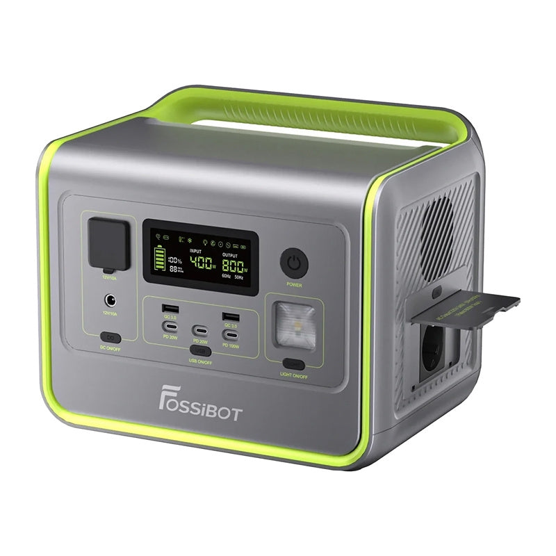 FOSSIBOT F800 800W uzlādes stacija (zaļa)