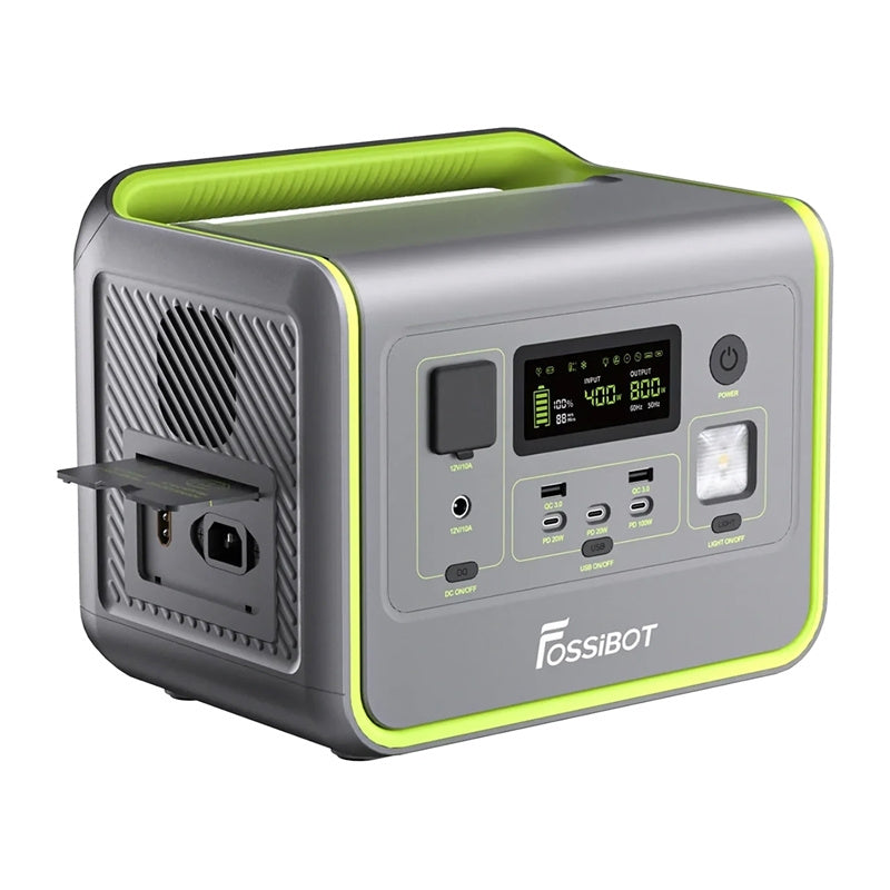 FOSSIBOT F800 800W uzlādes stacija (zaļa)