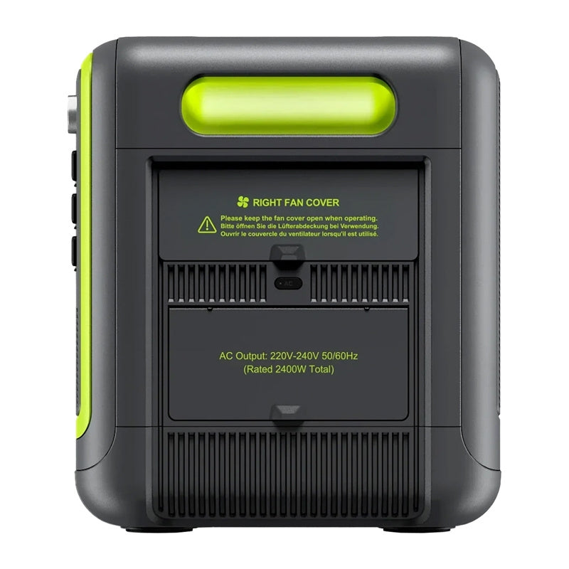 FOSSIBOT F2400 2400W uzlādes stacija (zaļa)