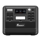 FOSSIBOT F2400 2400W uzlādes stacija (melna)