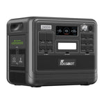 FOSSIBOT F2400 2400W uzlādes stacija (melna)