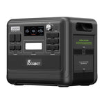 FOSSIBOT F2400 2400W uzlādes stacija (melna)