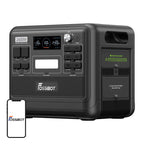 FOSSIBOT F2400 2400W uzlādes stacija (melna)