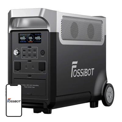 FOSSIBOT F3600 Pro 3600W uzlādes stacija (melna)