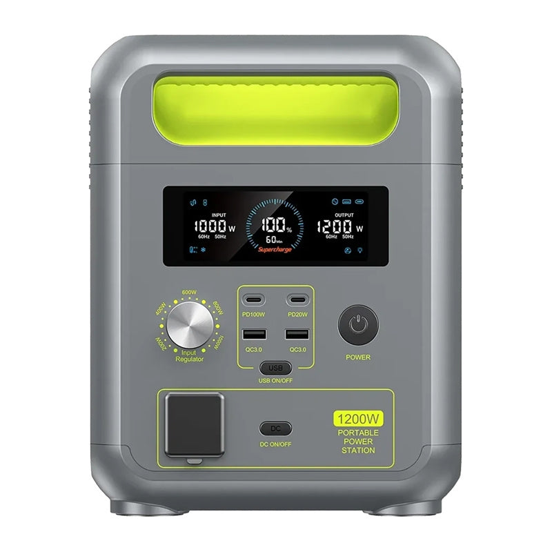 FOSSIBOT FBP1200 1200 W uzlādes stacija (zaļa)