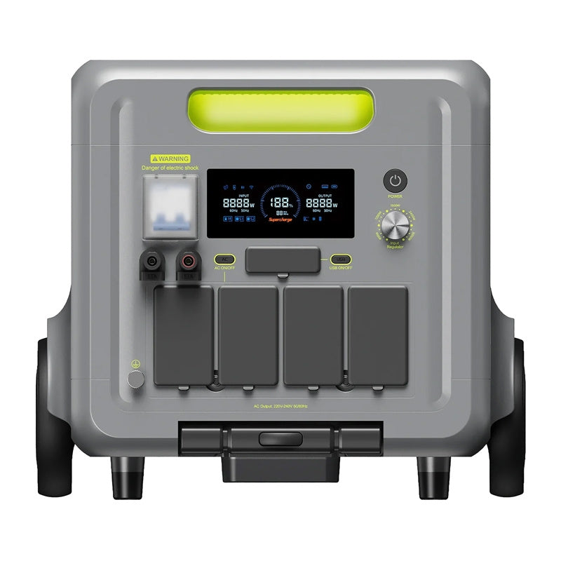 FOSSIBOT F7200 7200W uzlādes stacija (zaļa)