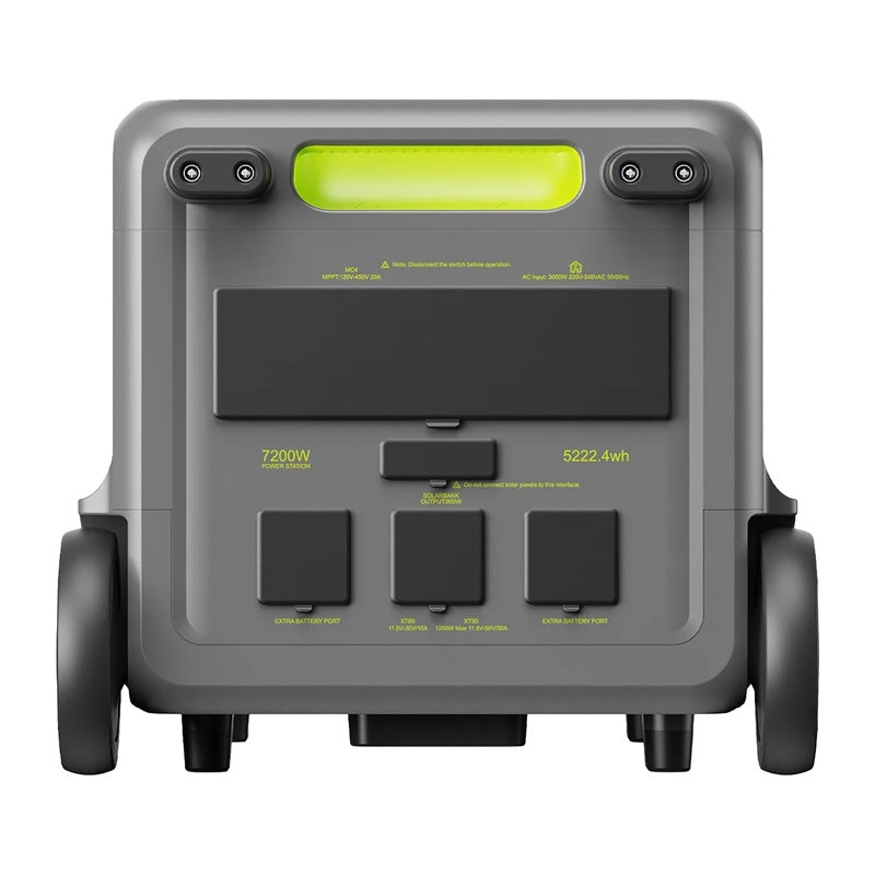 FOSSIBOT F7200 7200W uzlādes stacija (zaļa)