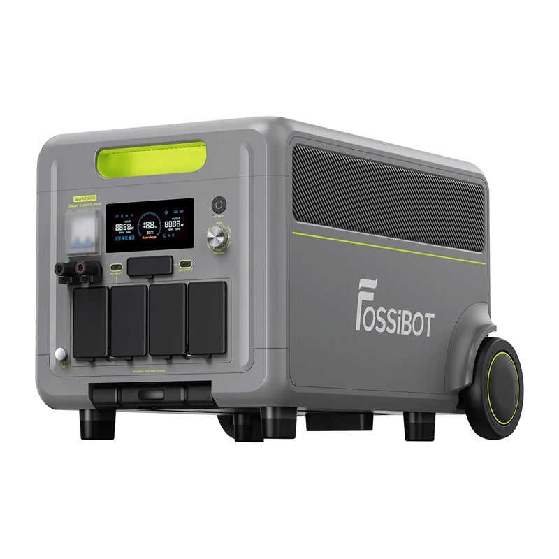 FOSSIBOT F7200 7200W uzlādes stacija (zaļa)