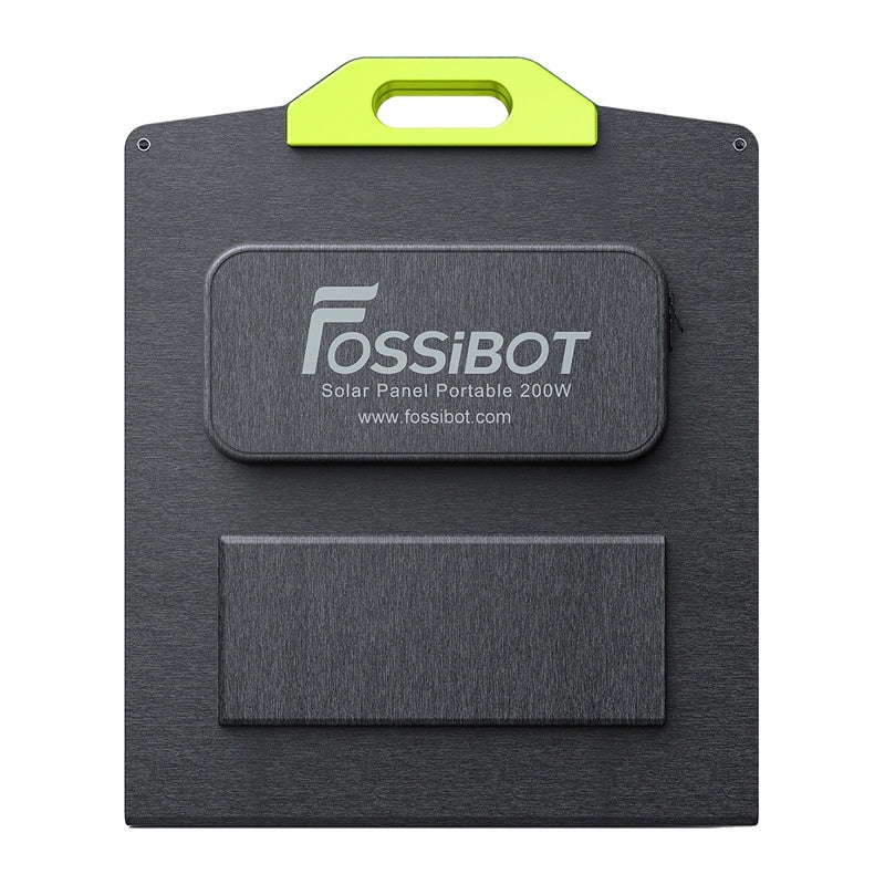 FOSSIBOT SP200 200W Saules panelis (melns)