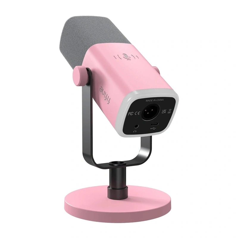 Fifine AM8 Gaming Microphone (Pink)