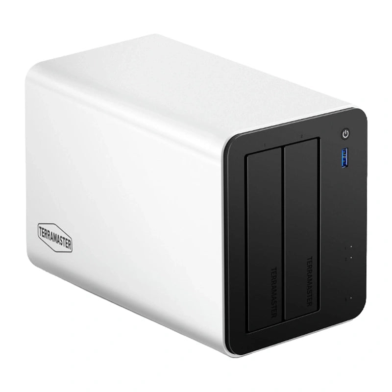 TERRAMASTER F2-425 Plus NAS File Server with Intel N5095, 4GB RAM, 2 bays