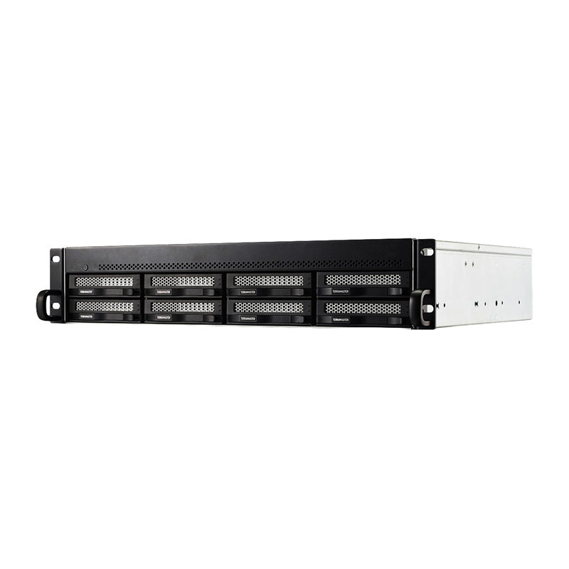 TERRAMASTER U8-500 Plus NAS File Server: Intel Core i7-1255U, 16GB RAM, 8 bays