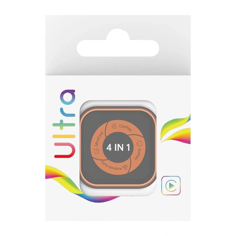 CARLINKIT Mini Ultra 6 Wireless Adapter for CarPlay and Android Auto