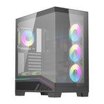 Computer case DarkFlash K430 + 6 fans (black)